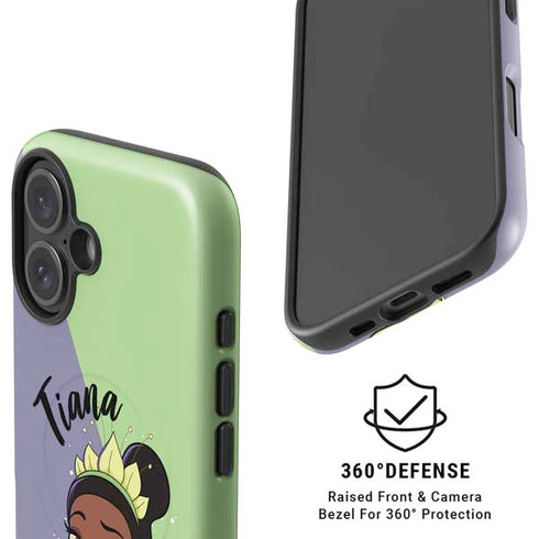 Disney Princess Tiana Art iPhone 16 Plus Magsafe Impact Case